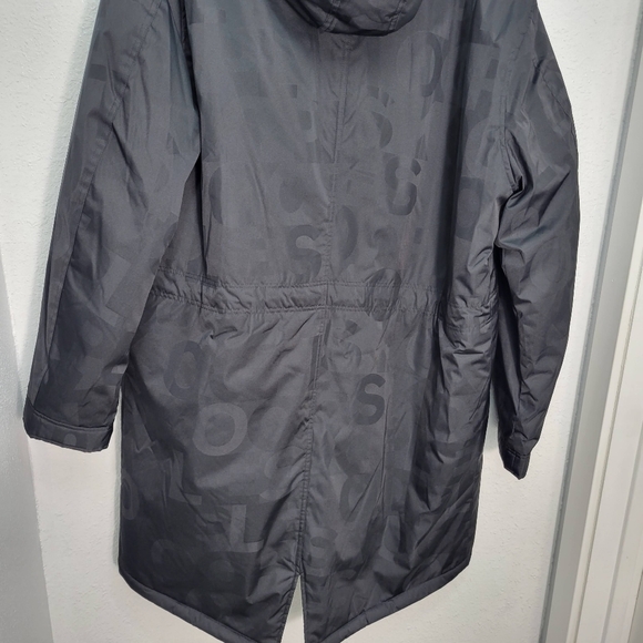 The Kooples Long Loose Parka Men's Size Large Black $825 Retail NWT - Picture 10 of 15